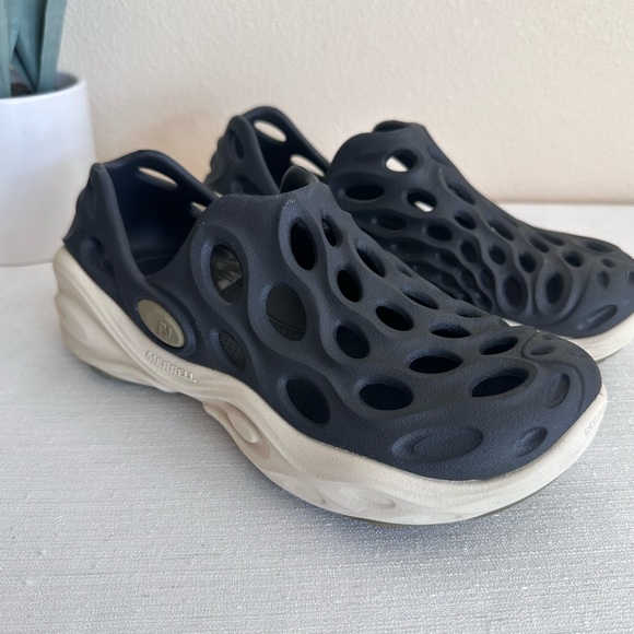 New Merrell Black/Cream Rubber Hydro Next Gen Moc Shoes Unisex M6 W8 - Picture 5 of 10